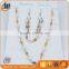 Popular Gift Dubai 18k Gold Plated Jewelry Set For Ladies