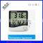 HTC-2 LCD Digital Thermometer Hygrometer Electronic Temperature Humidity Meter Clock