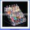 New coming useful floor acrylic nail polish display shelf