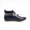 cx155 fashion flat women ankled chelsea boots with elasticated