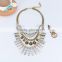 New Arrival Top quality Z design fashion necklace women choker bib crystal Necklace statement Neckalces