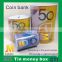 metal coin bank Piggy Bank tin money box