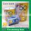 custom metal coin bank Piggy Bank tin money box