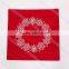 Embroidered Christmas Cushion Cover Modern Decorative Throw Pillows for Couch