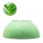 Amazon hotselling Facial Cleaning Sponge private Label Konjac Sponge With Paper Box, Activated Charcoal Konjac Sponge With Box