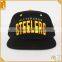Custom 6 panel puff embroidery snapback baseball caps