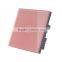 UK 1 gang toughened glass panel smart touch switches for home automation