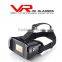 2016 Hot Sale 3D Glasses Helmet VR Glasses Virtual Reality Headmount Google Cardboard 2nd Generation VR BOX II 2.0