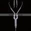 Traditional Wedding Necklace Earrings jewelry sets