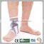 Adjustable medical compression ankle support