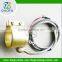 Sealed nozzle brass band heater for integrated thermocouple duopu