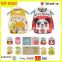 2016 Cute organic Cartoon Saliva Soft plastic Waterproof Bibs cotton Infant Custom design silicone bandana baby bib manufacturer
