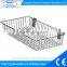 Stackable and wire hand basket ,metal wire basket , shopping wire basket