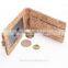 Boshiho wholesale cork fabric portable business card credit id card holder