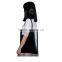 Genuine leather folding shopping bag,portable shopping bag