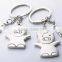 High end Fashion Cheap promotional gifts coming, Cool anchor & skull metal keychain , custom shaped