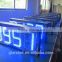 16 inch outdoor led clock time date temperature sign