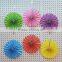 30cm dot paper fan decoration for wedding ,hanging paper fan