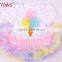Summer New Baby Girl High Quality Cotton White Swan Design Dress Infant Princess Single Tulle Lace Dress