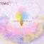 Birthday Crown Applique Infant Party Dress Tutu Baby Girl Rompers Cotton Short Sleeve Clothing