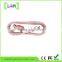 Metal Head Nylon Fiber USB Cable for iPhone /ipad/android