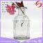 High heat resistance and health safety glass aroma diffuser bottle cylindrical with embossed stripe glass diffuser jar