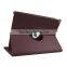 Premium PU Leather Brown 360 Degrees Rotating Stand Leather Case with Back Case for Apple iPad Pro 12.9