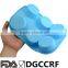 Moulds 6CAV Muffin Pudding Cup Cake Pastry Soap Wax Silicone Muffin Pan