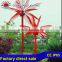 led light coconut hot sell garden artificial tree park led decorative coconut tree