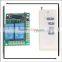 4 Ch Wireless Remote Control Transmitter and 12V Wireless Universal Remote Control Receiver Controller Set White