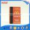 MDH299 manufacturer plastic hotel key blank pvc cards