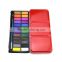 Good quality popular safe for kids watercolor painting 24 color watercolor paint set
