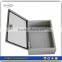Stainless steel junction box wIth bolt on lid