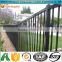 low cost powder coated metal picket fence