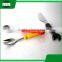 mini creative screwdriver wrench stainless steel silicone knife fork spoon ladle scoop dishware dinnerware tableware set