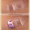 Clear Folding Long Plastic Cake Container with lid