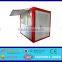ISO certified low cost prefab steel frame modular kiosk