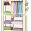 Portable Clothes Closet Non-woven Fabric Wardrobe Storage shelf Organizer