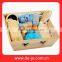 Wooden Spa Six Pumice Stone Bath Set Chinese Home Spa Gift