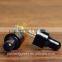 straight side brown 3ml Glass Eye Droppers Black Bulb Glass Droppers for Use with Glass Bottles. Screw Top