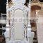 wedding stage bride and groom king throne chair with lions armrest