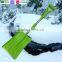 plastic telescoping snow shovel with scraper