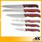 Good Quality Soft Grip Handle Non-Stick Knife Set