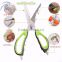 Stainless Steel multifunction magnetic detachable kitchen scissors Meat cutting scissors