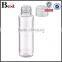 2017 hot new products cosmetic toner beard oil essential oil plastic cap insert PET 100ml plastic bottle for oil