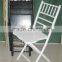 high quality banquet white wedding folding chair for party