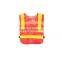 Printed Safety Warning Reflective Vest