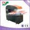 High efficiency cheap semi automatic four stations multicolor t shirt printing