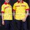 Wholesale Mens Mechanic Work Shirt Yellow Work Uniform