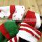 Handmade christmas sock christmas knitted ornament sock wholesale